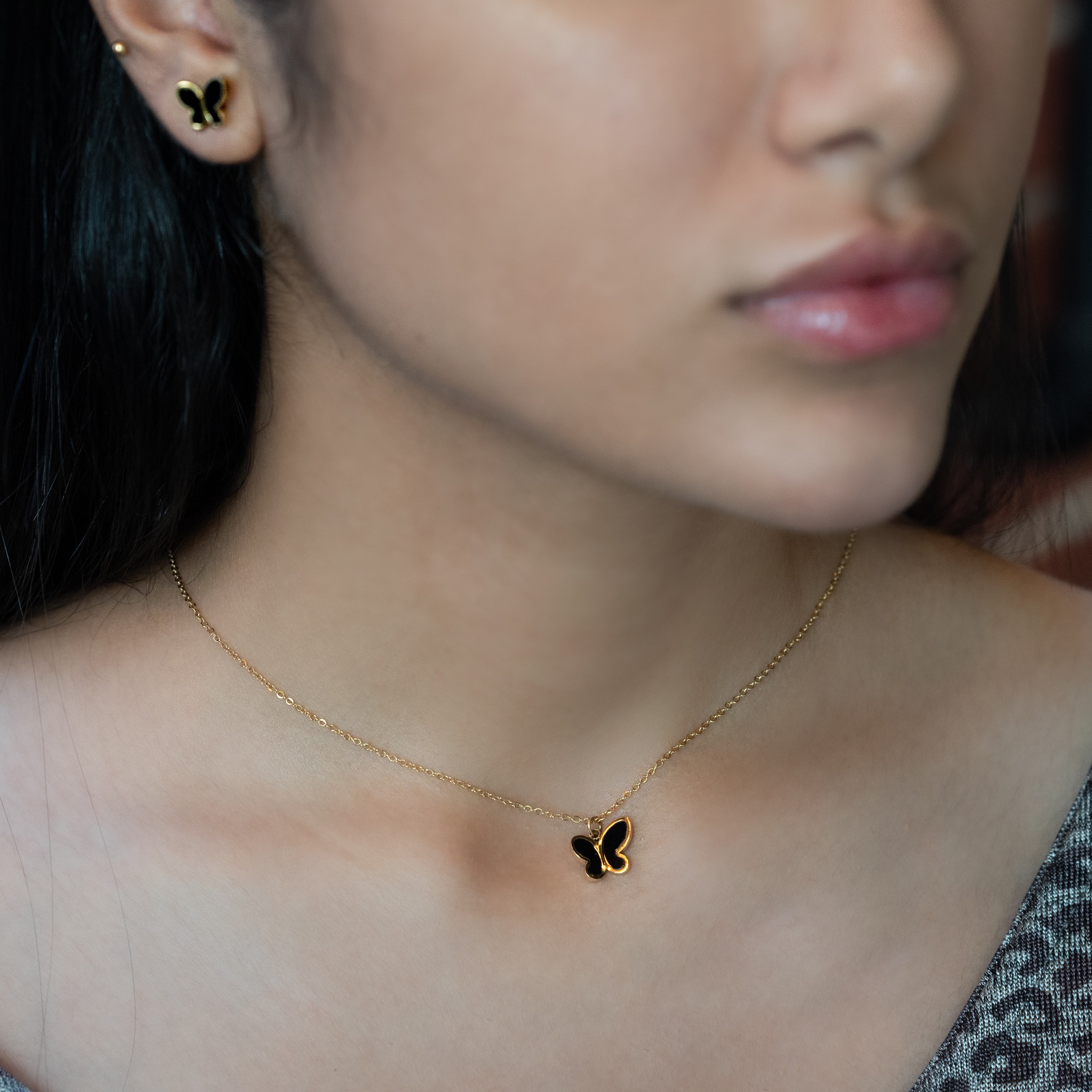 Set - Small Pearl Butterfly