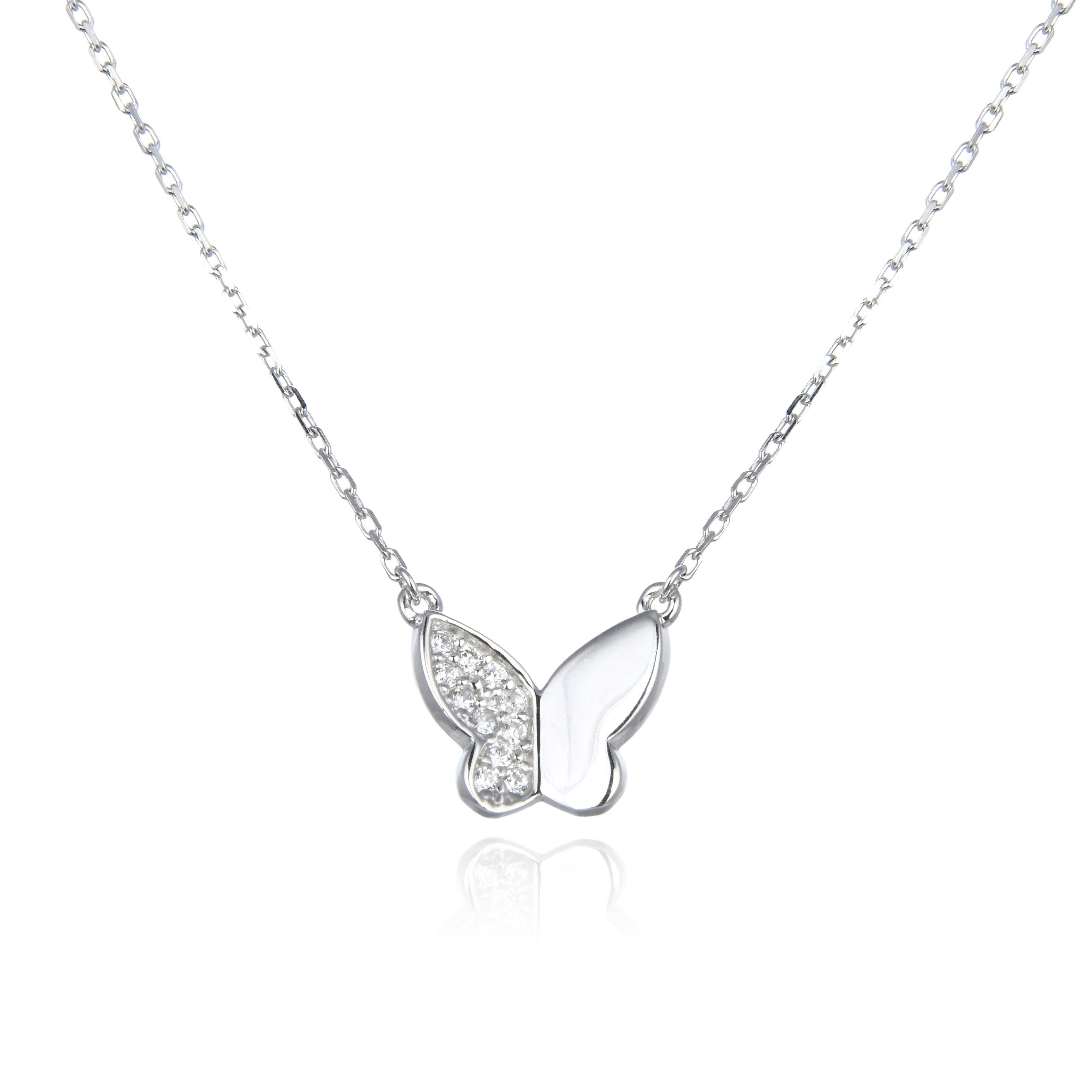 OS - Small Butterfly Necklace 3