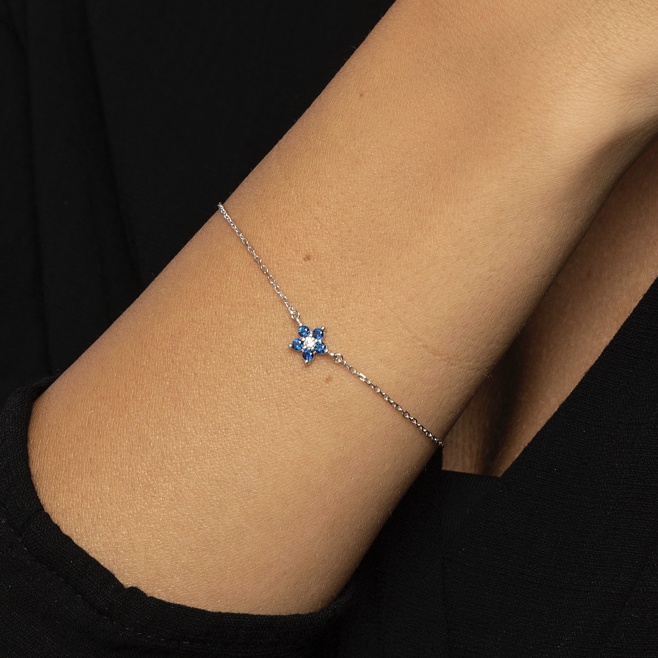 OS - Tiny Star Flower Bracelet